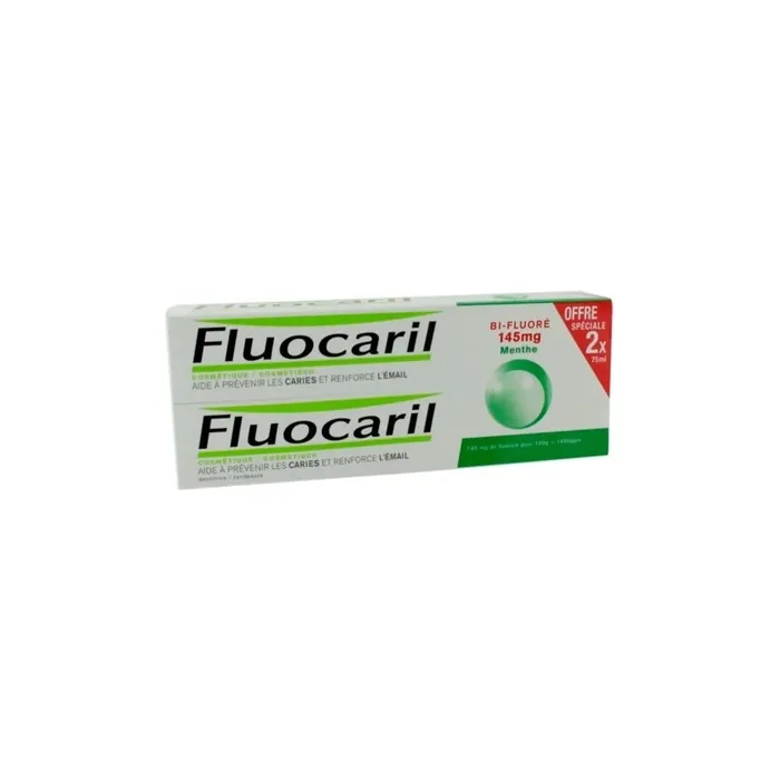 Fluocaril Fluocaril Bifluoride Mint Paste 145mg 2x75ml