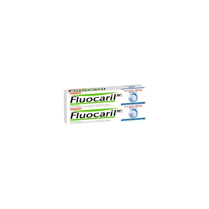 Fluocaril Fluocaril Gum Toothpaste Bifluoride 145mg Pack 2 X 75ml