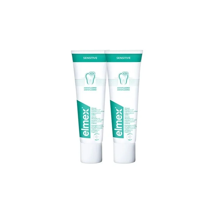Elmex Toothpaste For Sensitive Teeth Sensitive Duopack 2 X 75 Ml