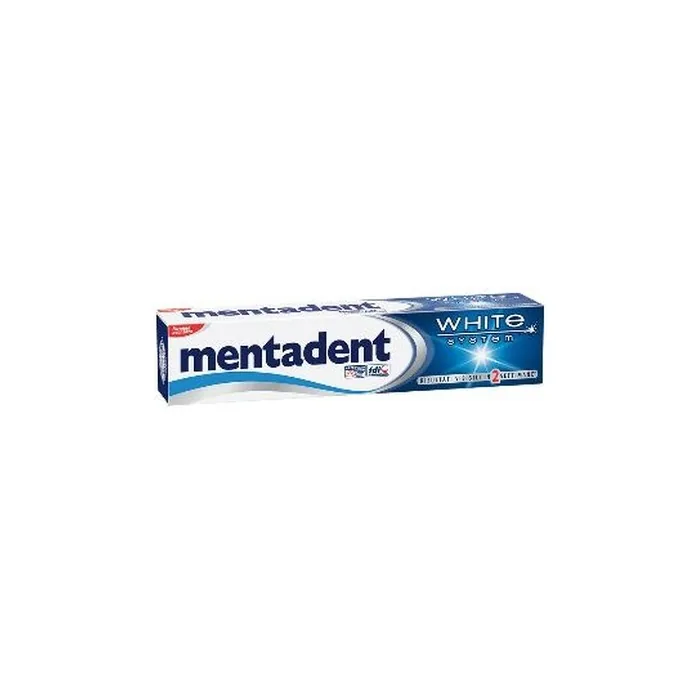 Mentadent White System Toothpaste 75ml
