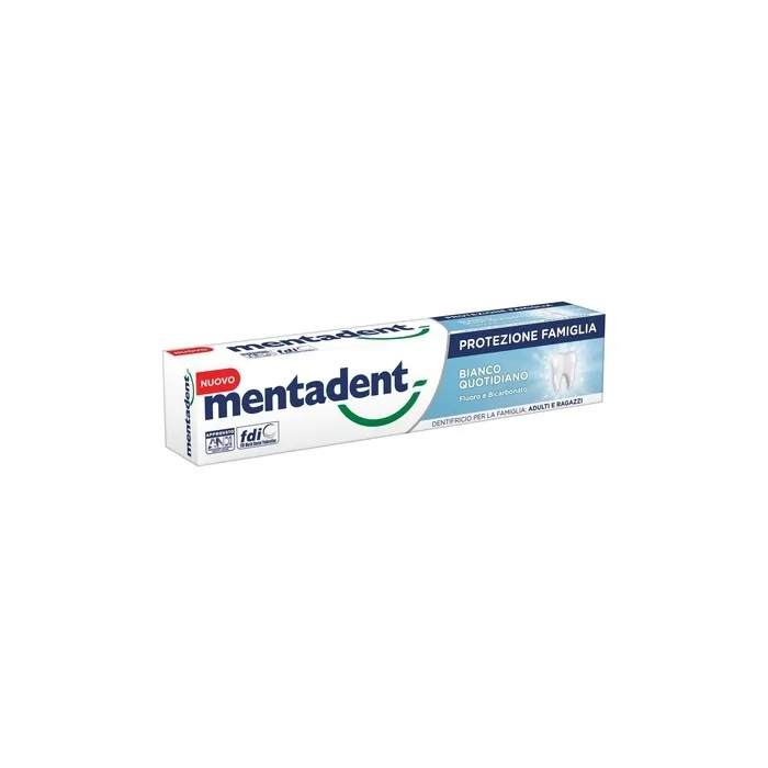 Mentadent Family Protection White Toothpaste 75ml
