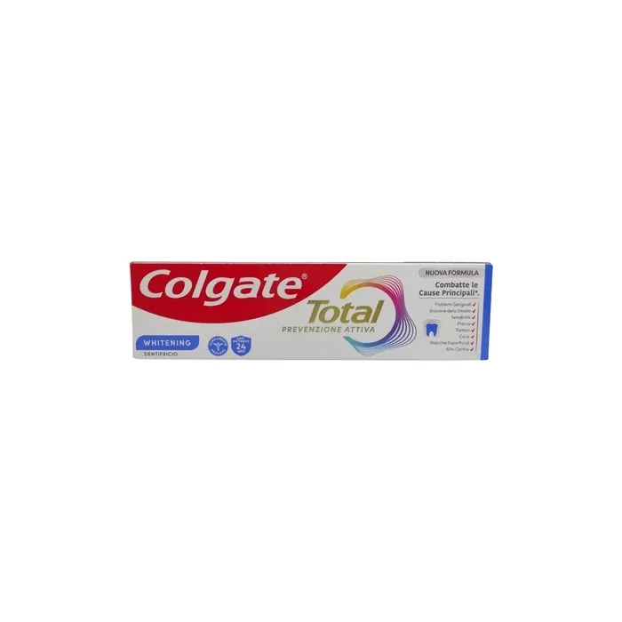 Colgate Total Whitening Toothpaste with Antibacterial Ingredients 75ml