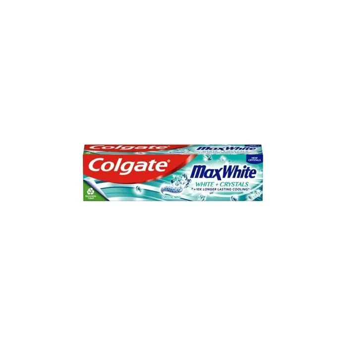 Colgate Max White Whitening Toothpaste with White Crystals 75ml