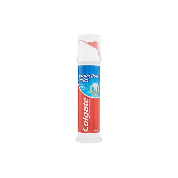 Colgate Maximum Caries Protection Toothpaste with Dispenser 100ml 1.6 Fl Oz - Made in Italy