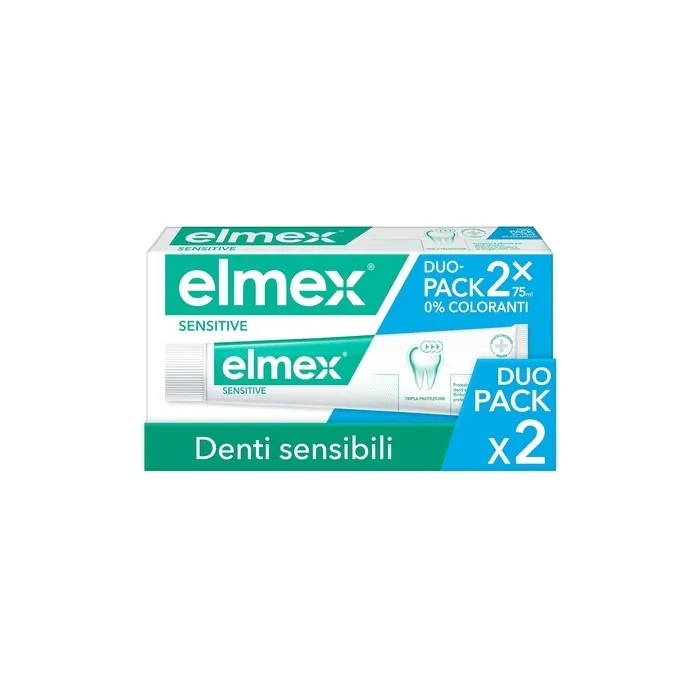 Elmex Sensitive Teeth Toothpaste 75ml - Pack of 2
