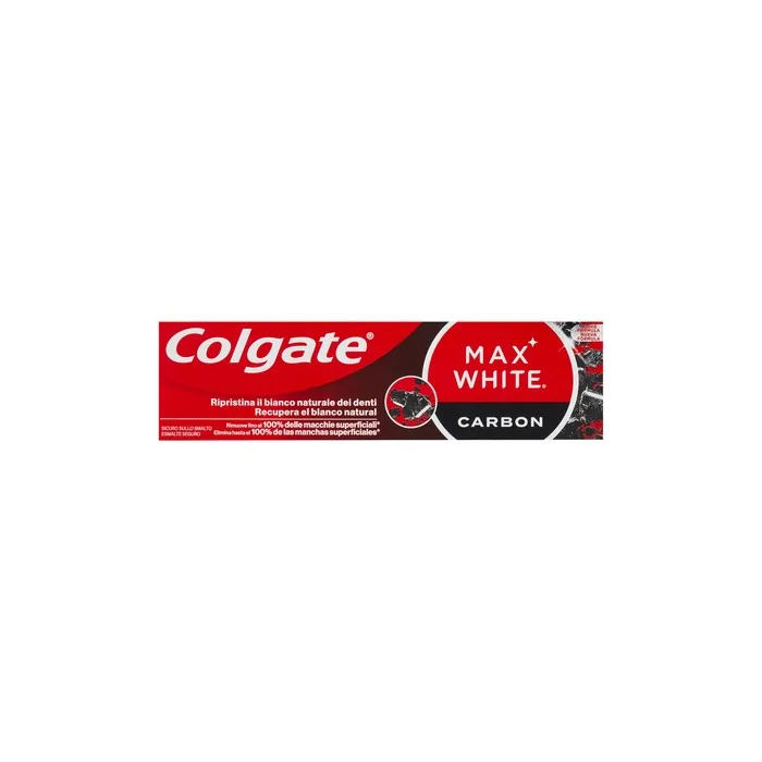 Colgate Max White Charcoal Whitening Toothpaste - 75 Ml