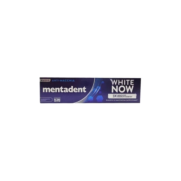 Mentadent White Now Whitening Toothpaste 75ml