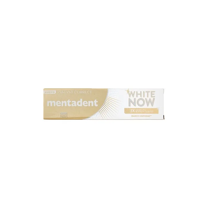 Mentadent White Now Instant Correct Whitening Toothpaste - 75 Ml