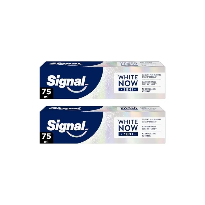Signal White Now 3 in 1 Toothpaste Essential Longlasting Whitening