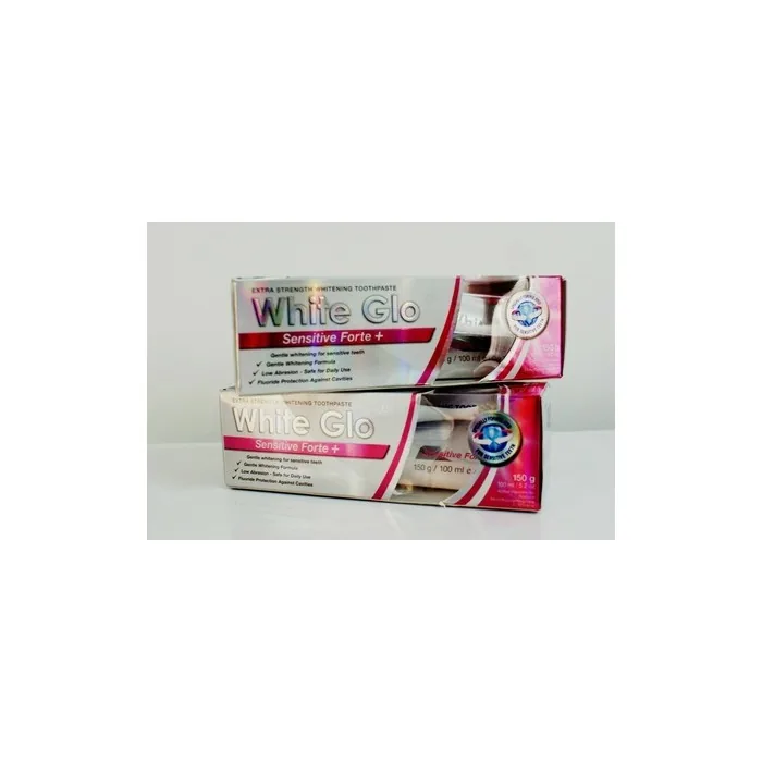 White Glo Forte Toothpaste for Extremely Sensitive Teeth - Pack of 2