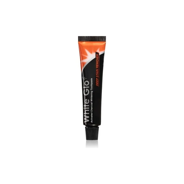 White Glo Charcoal Whitening Toothpaste 24g
