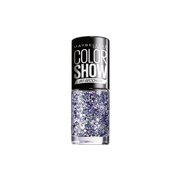 02 White Splatter Top Coat Nail Polish Colorshow 60 7ml
