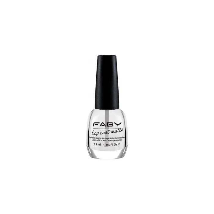 Faby Matte Top Coat Nail Polish 15ml