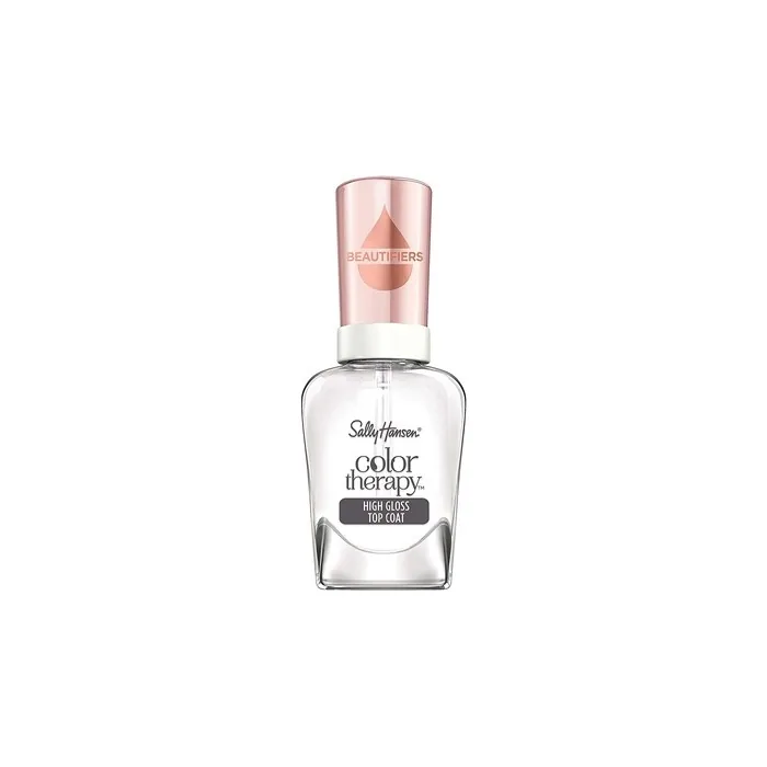 Sally Hansen Color Therapy Beautifiers High Gloss Top Coat with Argan Oil
