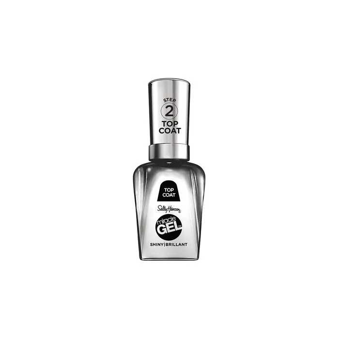 Sally Hansen Miracle Gel Nail Polish Shiny Top Coat 0.5 Fl Oz