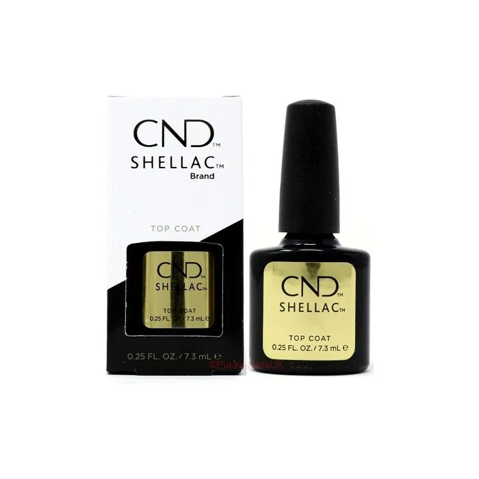 CND Shellac Power Polish UV3 Top Coat 7.3ml