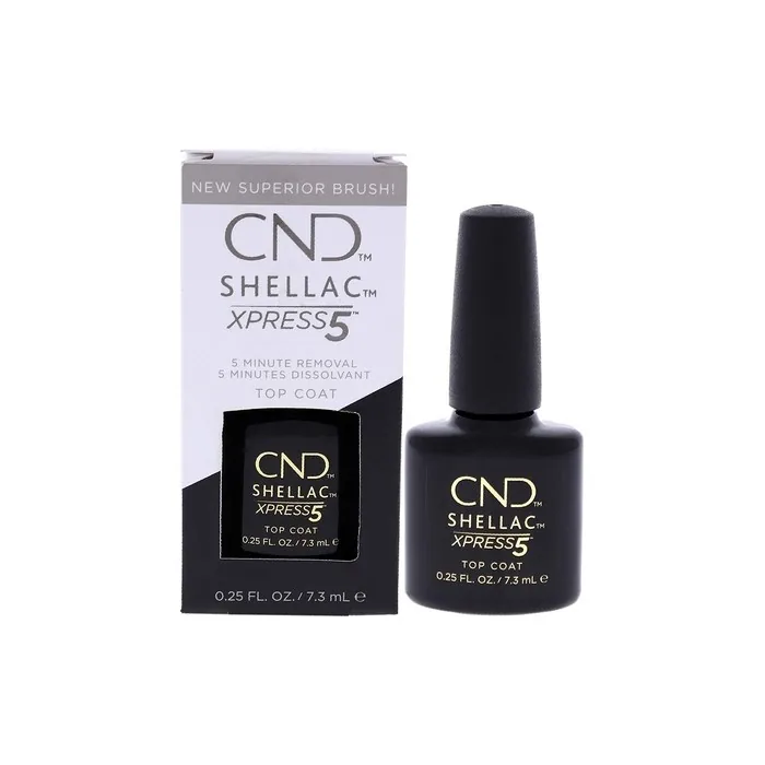 CND Shellac Nail Polish Kit with Xpress5 Top Coat 7.3mL