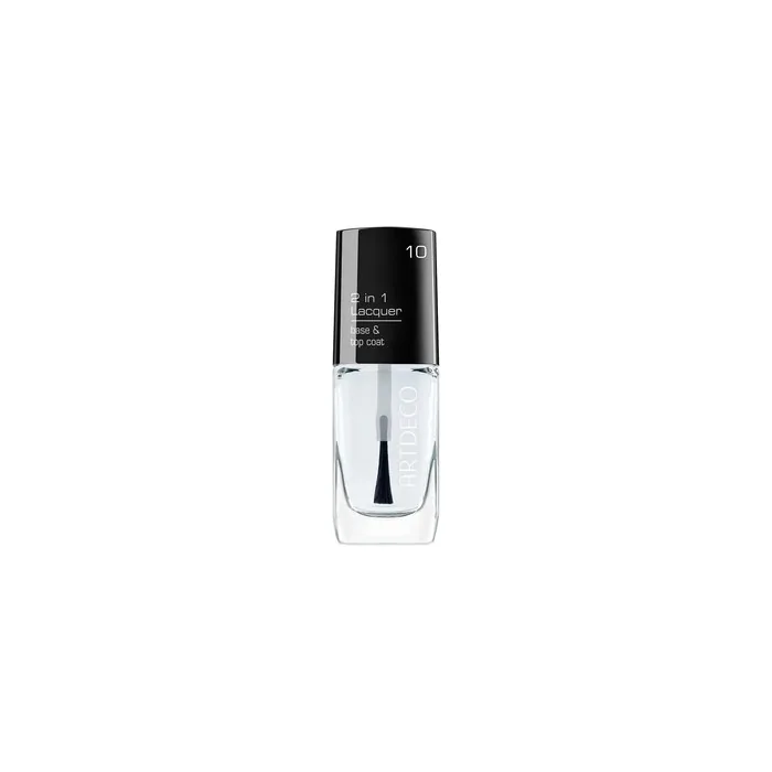 Artdeco 2 In 1 Lacquer Base And Top Coat 10ml
