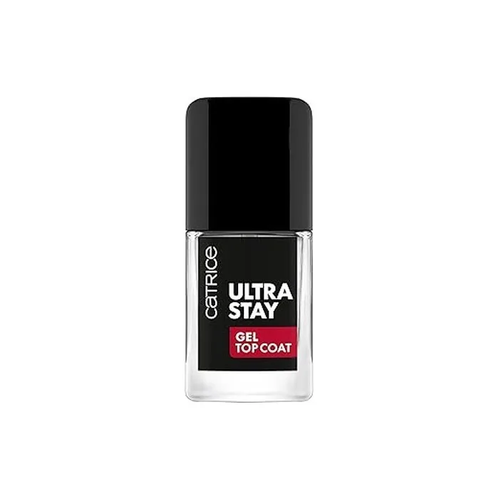 Catrice Ultra Stay Gel Top Coat Transparent Longlasting Quickdrying Enlarging Vegan 10 Ml