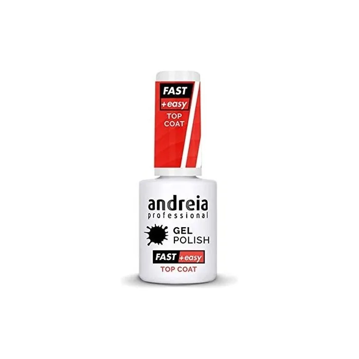 Andreia Professional Gel Top Coat for Nail Art Decoration with Glossy Finish 10.5ml