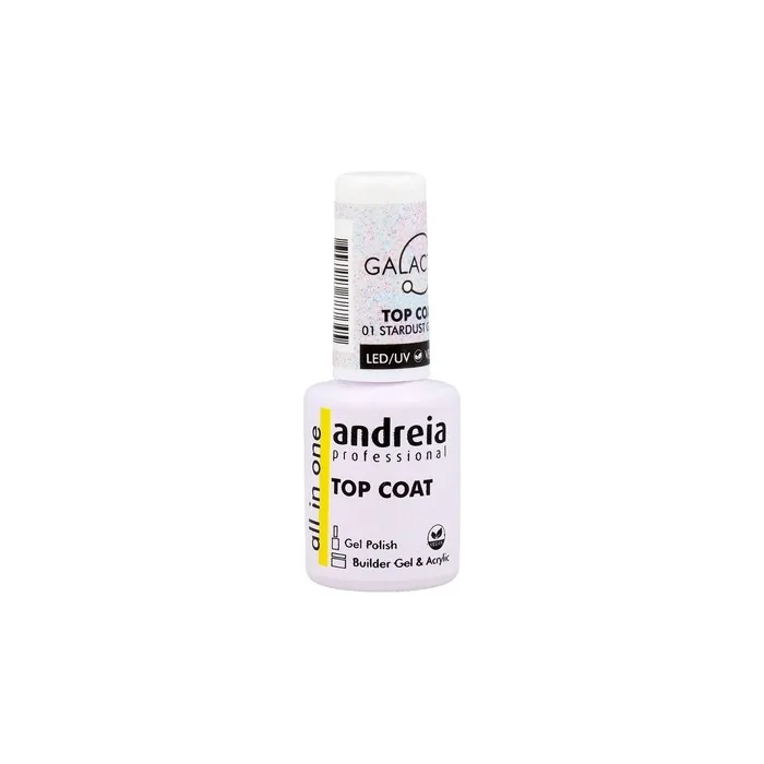 Andreia Top Coat Galactic Color 01 Stardust Glitter 105ml