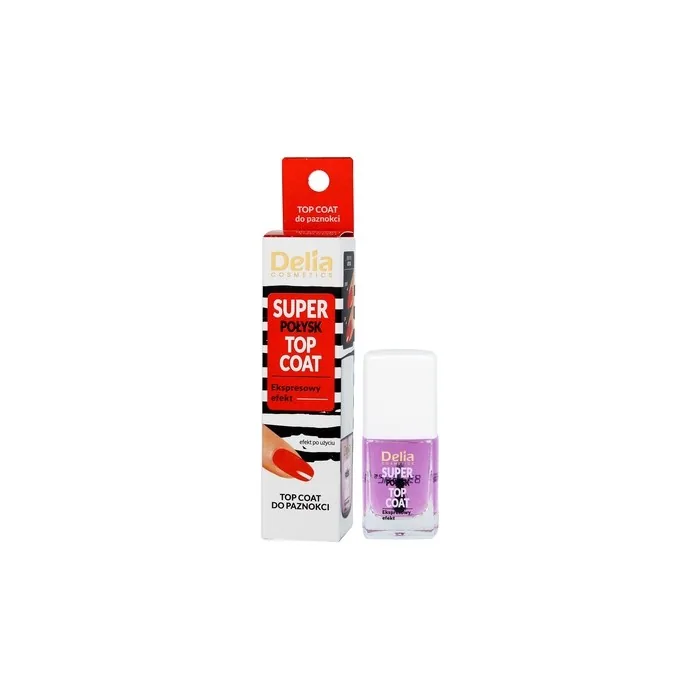 Delia Effect In 12 Days Top Coat For Nails 11 Ml