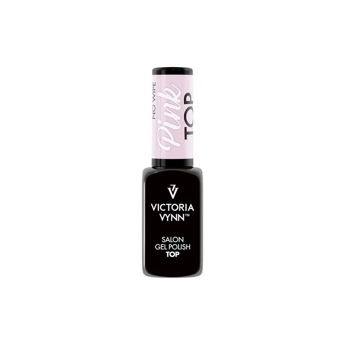 Victoria Vynn Gel Polish Pink Top No Wipe UV LED Gel Polish Top 8ml