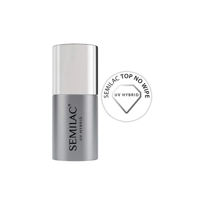 Semilac Top No Wipe Hybrid Nail Polish 11ml