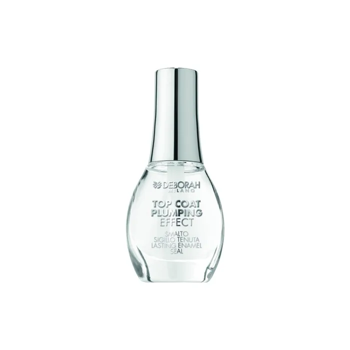 Deborah Milano Gel Effect N.00 Transparent Top Coat Plumping Effect