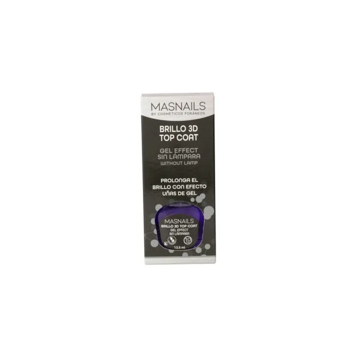 3D Top Coat Gel Effect Nail Polish 13.5ml