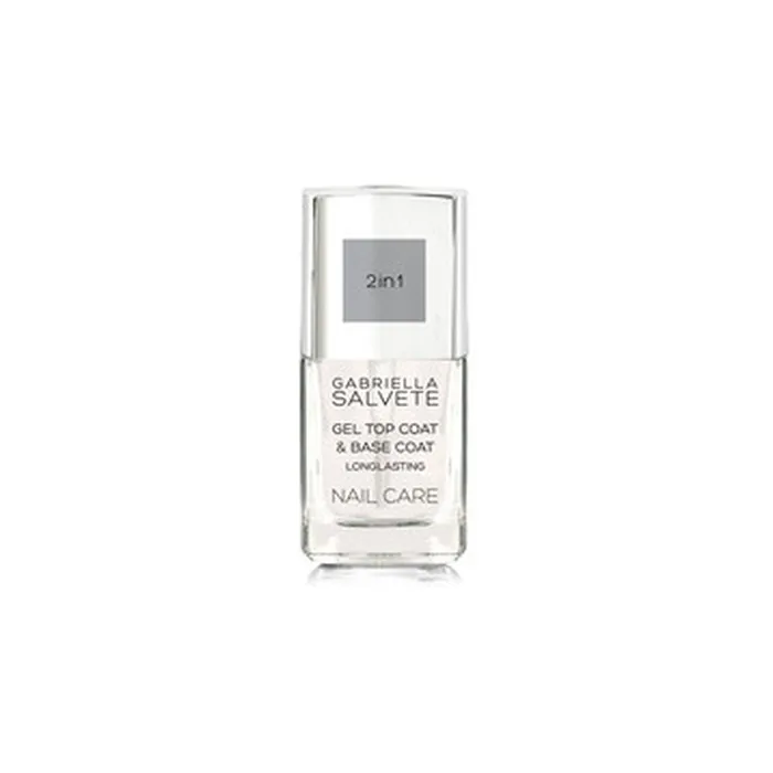 Gabriella Salvete Gel 2in1 Top And Base Coat Gel Top Coat For Nails