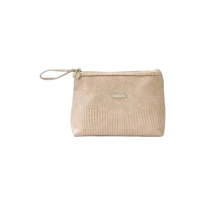 Accentra Italia Srl Jjdk Large Crocodile Beige Pouch