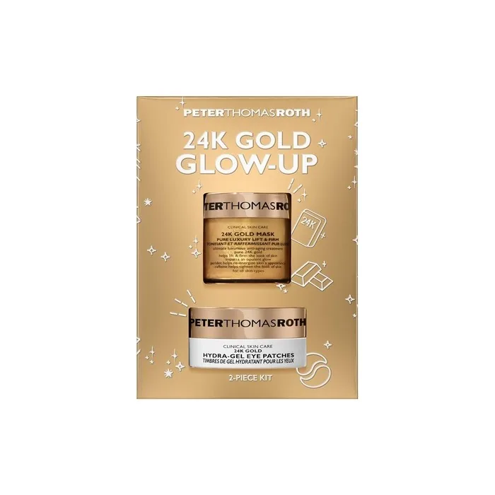 Peter Thomas Roth Holiday Kit 24k Gold 2-Piece Luxury Skincare Set 50ml
