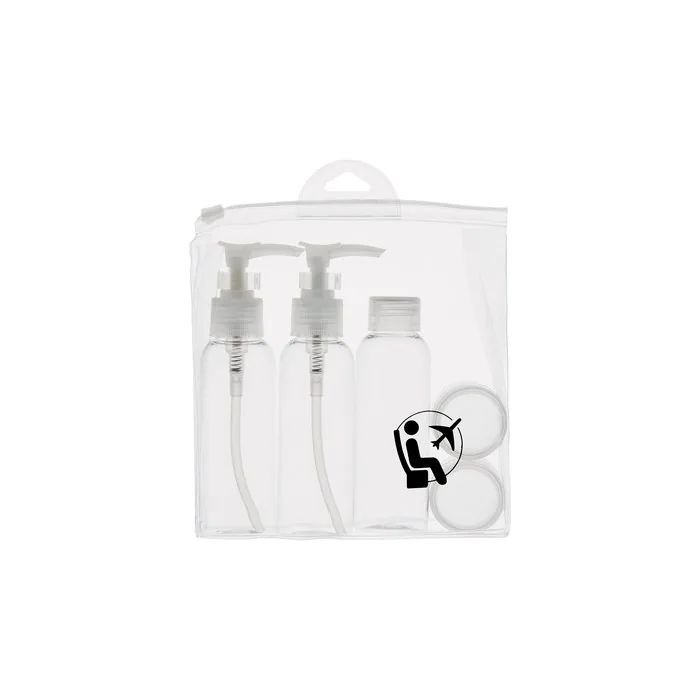 Inter-Vion Travel Cosmetic Container Kit - 5 Pieces