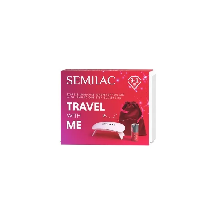 Semilac Travel With Me Set A Perfect Gift Set For Cosmetics Lovers