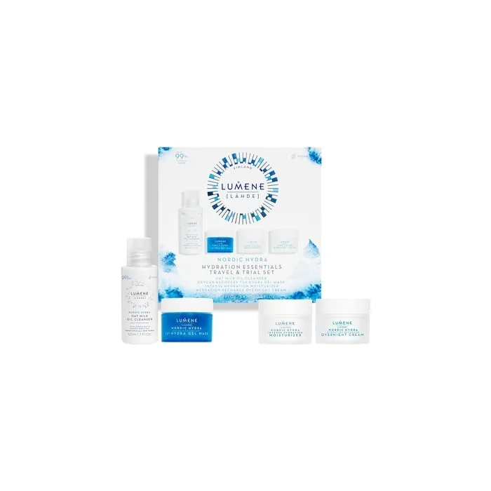 Lumene Nordic Hydra Travel and Trial Set with Hyaluronic Acid