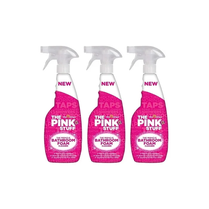 The Pink Stuff The Miracle Bathroom Foam Cleaner 750ml