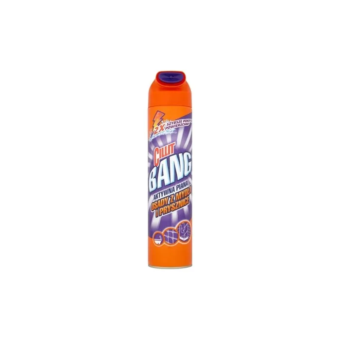 Cillit Bang Active Foam Cleaning Agent for Soap Scum and Shower 600ml