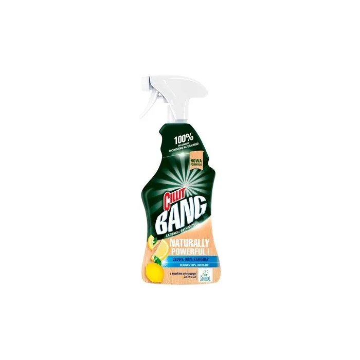 Cillit Bang Naturally Powerful Bathroom Cleaning Spray 750ml