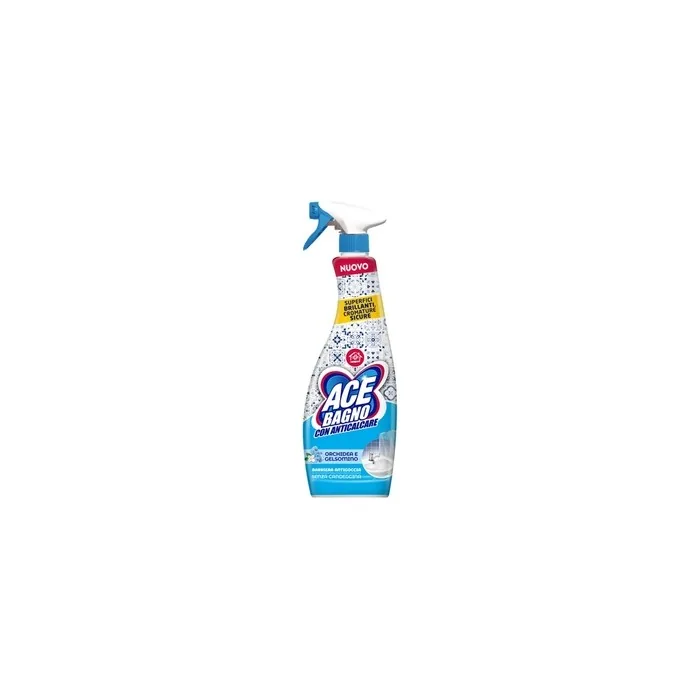 ACE Bath Degreaser Spray with Anti-Limescale No Bleach Orchid and Jasmine Fragrance 600ml