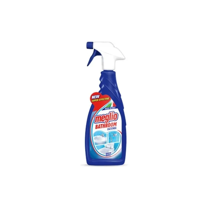 Meglio Bathroom Cleaner Spray 650ml - Anti-Lime Formula