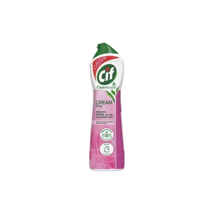 Cif Pink Cleaning Cream 450 Ml Effective Cleaning Solution