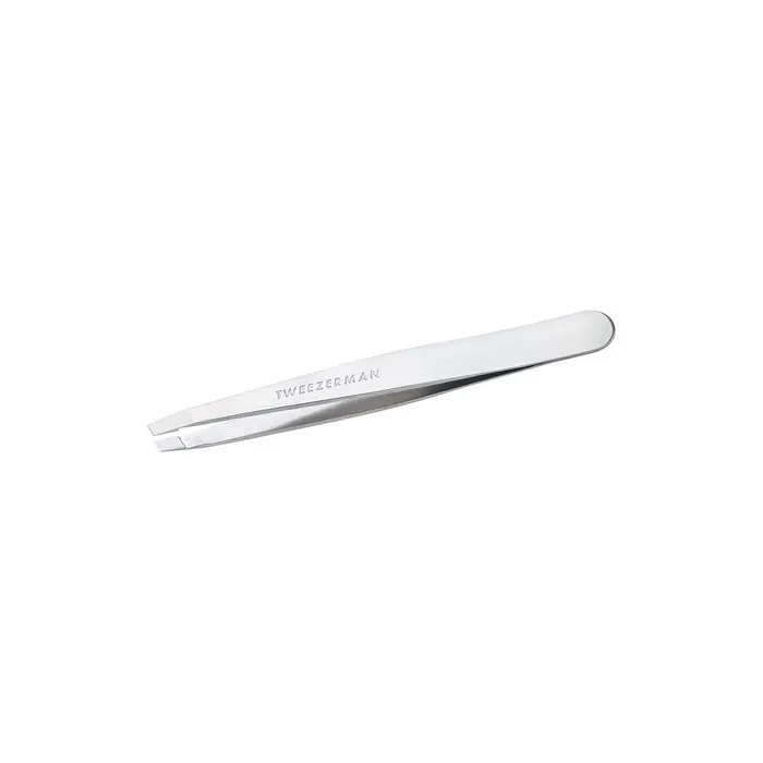 Tweezerman Platinum Silver Slant Tweezer