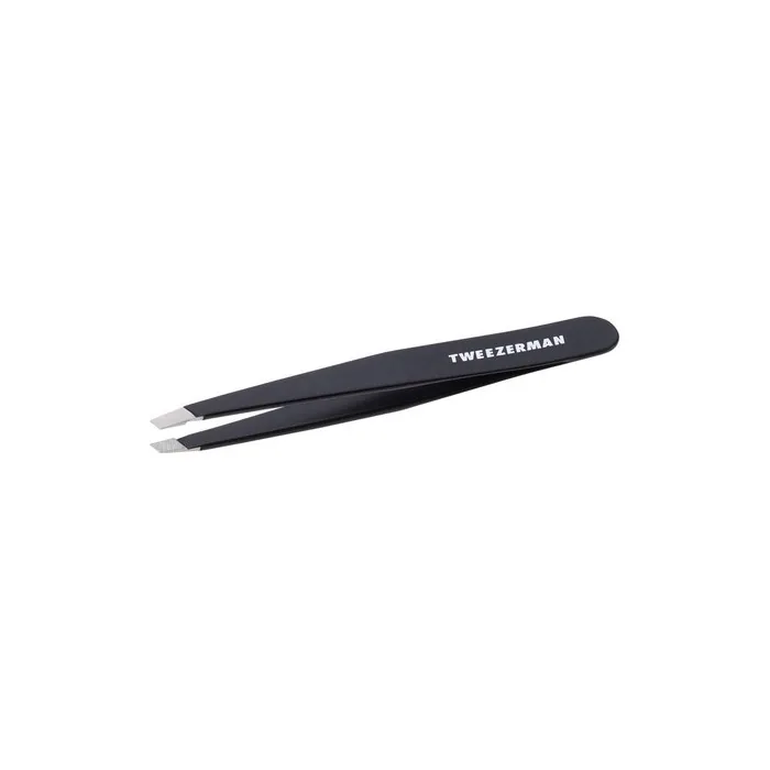 Tweezerman Midnight Sky Stainless Steel Slant Tweezer and Mini Tweezer Neon Pink Midnight Sky + Pretty in Pink