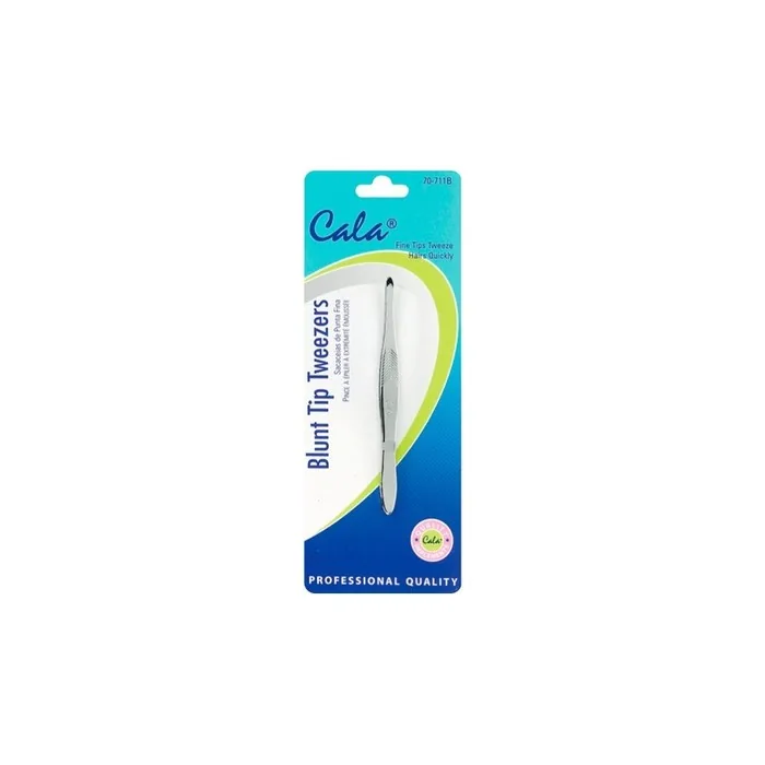 Cala Blunt Tip Tweezers for Hair Removal Accessories