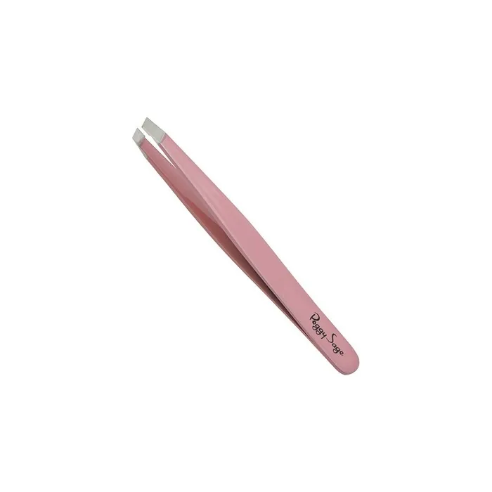 Peggy Sage Professional Slanted Tweezers Pink