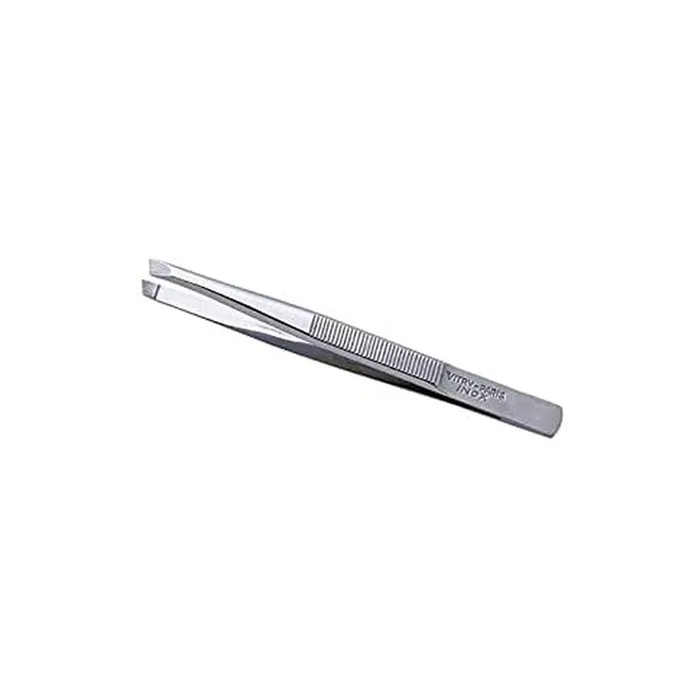 Vitry Stainless Steel Bias Bit Tweezers