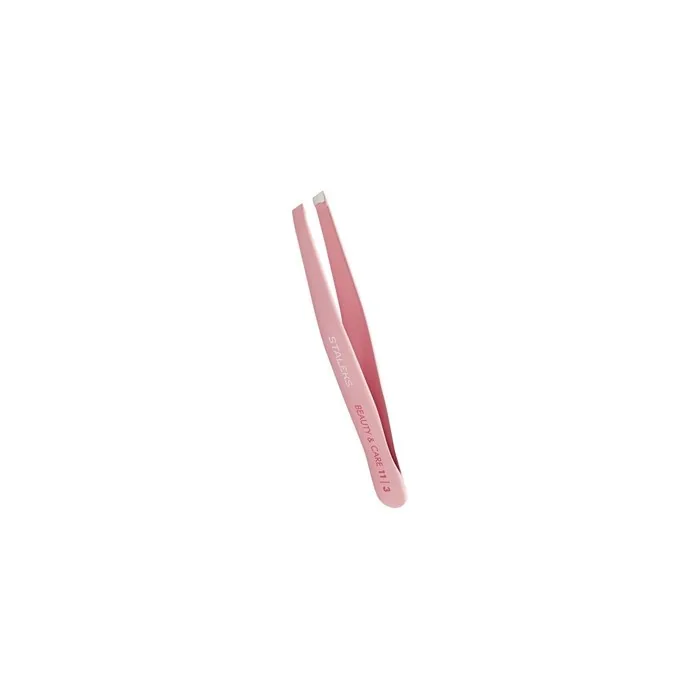 Staleks Eyebrow Tweezers With A Wide Beveled Tip