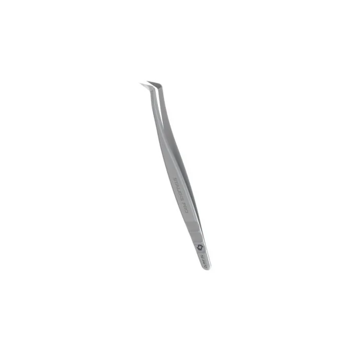 Staleks Professional Eyelash Tweezers Expert 44 Type 12 L-Shaped