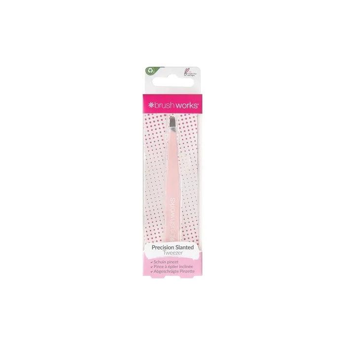 Brushworks Precision Slanted Tweezers